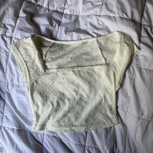 Cropped White Top🤍